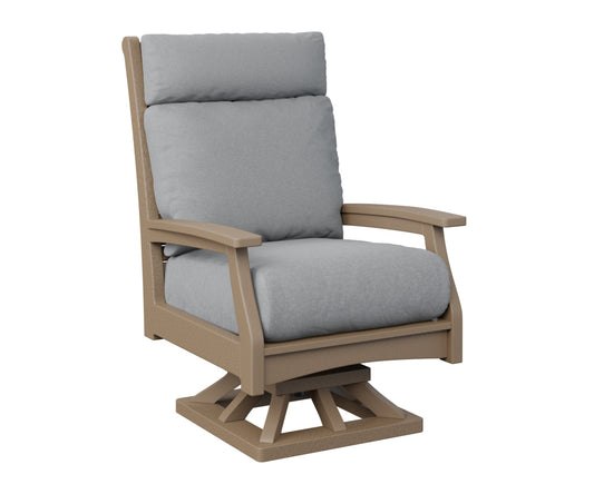 Classic Terrace High Back Swivel Rocker